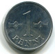 1 PENNI 1979 FINLANDIA FINLAND UNC Moneda #W10899.E.A - Finlande