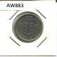 5 FRANCS 1977 DUTCH Text BELGIEN BELGIUM Münze #AW883.D.A - 5 Francs