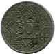 50 CENTIMES 1921 MOROCCO Münze #AP243.D.A - Marokko