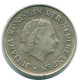 1/4 GULDEN 1970 NETHERLANDS ANTILLES SILVER Colonial Coin #NL11696.4.U.A - Niederländische Antillen