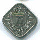 5 CENTS 1971 NETHERLANDS ANTILLES Nickel Colonial Coin #S12197.U.A - Antilles Néerlandaises