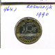 10 FRANCS 1990 FRANCE Pièce BIMETALLIC Pièce Française #AN455.F.A - 10 Francs