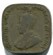 5 CENTS 1912 CEILÁN CEYLON Moneda #AH611.3.E.A - Otros – Asia