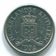 10 CENTS 1974 ANTILLAS NEERLANDESAS Nickel Colonial Moneda #S13518.E.A - Antilles Néerlandaises