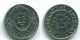 25 CENTS 1998 NETHERLANDS ANTILLES Nickel Colonial Coin #S11300.U.A - Antilles Néerlandaises