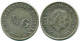 1/4 GULDEN 1970 NIEDERLÄNDISCHE ANTILLEN SILBER Koloniale Münze #NL11663.4.D.A - Antilles Néerlandaises