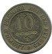 10 CENTIMES 1862 DUTCH Text BELGIQUE BELGIUM Pièce #AX364.F.A - 10 Cent