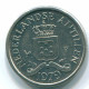 10 CENTS 1979 ANTILLAS NEERLANDESAS Nickel Colonial Moneda #S13602.E.A - Antilles Néerlandaises