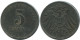 5 PFENNIG 1919 A ALEMANIA Moneda GERMANY #AD542.9.E.A - 5 Rentenpfennig & 5 Reichspfennig