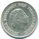1/4 GULDEN 1965 NIEDERLÄNDISCHE ANTILLEN SILBER Koloniale Münze #NL11285.4.D.A - Antilles Néerlandaises