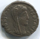 Authentische Antike Spätrömische Münze RÖMISCHE Münze 1.6g/15mm #ANT2314.14.D.A - The End Of Empire (363 AD Tot 476 AD)