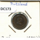 2 PFENNIG 1959 J WEST & UNIFIED GERMANY Coin #DC173.U.A - 2 Pfennig