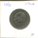 2 DM 1969 D K. ADENAUER WEST & UNIFIED GERMANY Coin #DA816.U.A - 2 Mark