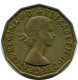 THREEPENCE 1956 UK GROßBRITANNIEN GREAT BRITAIN Münze #BB051.D.A - F. 3 Pence