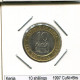 10 SHILLINGS 1997 KENYA BIMETALLIC Moneda #AS336.E.A - Kenia