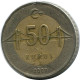 50 KURUS 2009 TÜRKEI TURKEY BIMETALLIC Münze #AR250.D.A - Türkei