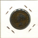 HALF PENNY 1944 UK GROßBRITANNIEN GREAT BRITAIN Münze #AW022.D.A - C. 1/2 Penny