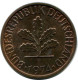2 PFENNIG 1974 D BRD ALEMANIA Moneda GERMANY #AW945.E.A - 2 Pfennig