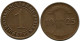 1 REICHSPFENNIG 1925 J ALLEMAGNE Pièce GERMANY #DB777.F.A - 1 Renten- & 1 Reichspfennig