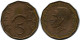5 SENTI 1966 TANZANIA Coin #AR205.U.A - Tanzanía