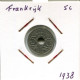 5 CENTIMES 1938 FRANCE Pièce Française #AM735.F.A - 5 Centimes