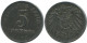 5 PFENNIG 1921 A DEUTSCHLAND Münze GERMANY #AD544.9.D.A - 5 Renten- & 5 Reichspfennig