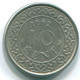 10 CENTS 1962 SURINAME NEERLANDÉS NETHERLANDS Nickel Colonial Moneda #S13223.E.A - Surinam 1975 - ...