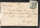 55047. Carta Luto GUADALAJARA 1944 A Militar En Zaragoza, Al Dorso Fechador Llegada APARTADOS Zaragoza - Storia Postale
