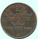 2 ORE 1918 SWEDEN Coin #AC800.2.U.A - Suède