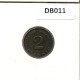 2 PFENNIG 1962 G BRD ALEMANIA Moneda GERMANY #DB011.E.A - 2 Pfennig