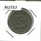 5 DM 1975 J BRD ALEMANIA Moneda GERMANY #AU757.E.A - 5 Marchi