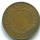1 CENT 1962 SURINAME Netherlands Bronze Fish Colonial Coin #S10898.U.A - Surinam 1975 - ...