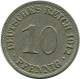 10 PFENNIG 1912 A GERMANY Coin #DB275.U.A - 10 Pfennig