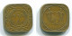 5 CENTS 1972 SURINAM NIEDERLANDE Nickel-Brass Koloniale Münze #S12917.D.A - Surinam 1975 - ...
