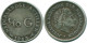 1/10 GULDEN 1963 NIEDERLÄNDISCHE ANTILLEN SILBER Koloniale Münze #NL12611.3.D.A - Antilles Néerlandaises