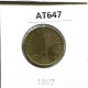1 SCHILLING 1987 AUSTRIA Moneda #AT647.E.A - Autriche