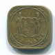 5 CENTS 1966 SURINAME Netherlands Nickel-Brass Colonial Coin #S12850.U.A - Surinam 1975 - ...