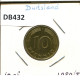 10 PFENNIG 1980 F BRD ALEMANIA Moneda GERMANY #DB432.E.A - 10 Pfennig