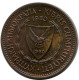 5 MILS 1960 ZYPERN CYPRUS Münze #BA199.D.A - Chypre