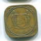 5 CENTS 1966 SURINAM NIEDERLANDE Nickel-Brass Koloniale Münze #S12773.D.A - Surinam 1975 - ...