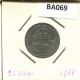 25 BANI 1966 ROMÁN OMANIA Moneda #BA069.E.A - Rumania