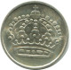 25 ORE 1959 SWEDEN SILVER Coin #AC516.2.U.A - Suède