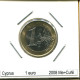 1 EURO 2008 CHYPRE CYPRUS BIMETALLIC Pièce #AS468.F.A - Chypre