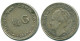 1/4 GULDEN 1947 CURACAO NIEDERLANDE SILBER Koloniale Münze #NL10839.4.D.A - Curaçao