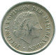 1/10 GULDEN 1963 NIEDERLÄNDISCHE ANTILLEN SILBER Koloniale Münze #NL12472.3.D.A - Antilles Néerlandaises