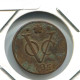 1735 HOLLAND VOC DUIT NEERLANDÉS NETHERLANDS Colonial Moneda #VOC1804.10.E.A - Niederländisch-Indien