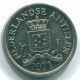 10 CENTS 1971 NETHERLANDS ANTILLES Nickel Colonial Coin #S13428.U.A - Antillas Neerlandesas