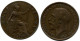 PENNY 1917 UK GRANDE-BRETAGNE GREAT BRITAIN Pièce #AX894.F.A - D. 1 Penny