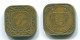5 CENTS 1966 SURINAME Netherlands Nickel-Brass Colonial Coin #S12858.U.A - Suriname 1975 - ...