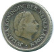 1/4 GULDEN 1956 NIEDERLÄNDISCHE ANTILLEN SILBER Koloniale Münze #NL10940.4.D.A - Antilles Néerlandaises